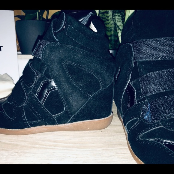 Isabel Marant Beckett Hiden-Wedge Sneaker - Picture 10 of 10